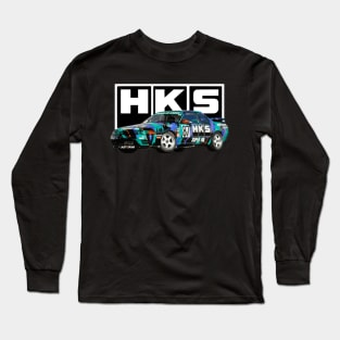 HKS power Skyline R32 GT-R Japan Mt. Fuji GTR JGTC ZERO-R Long Sleeve T-Shirt